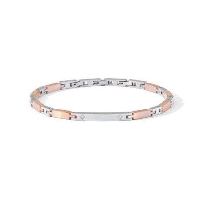 Comete Gioielli - Bracciale Acciaio - Pvd Rosè