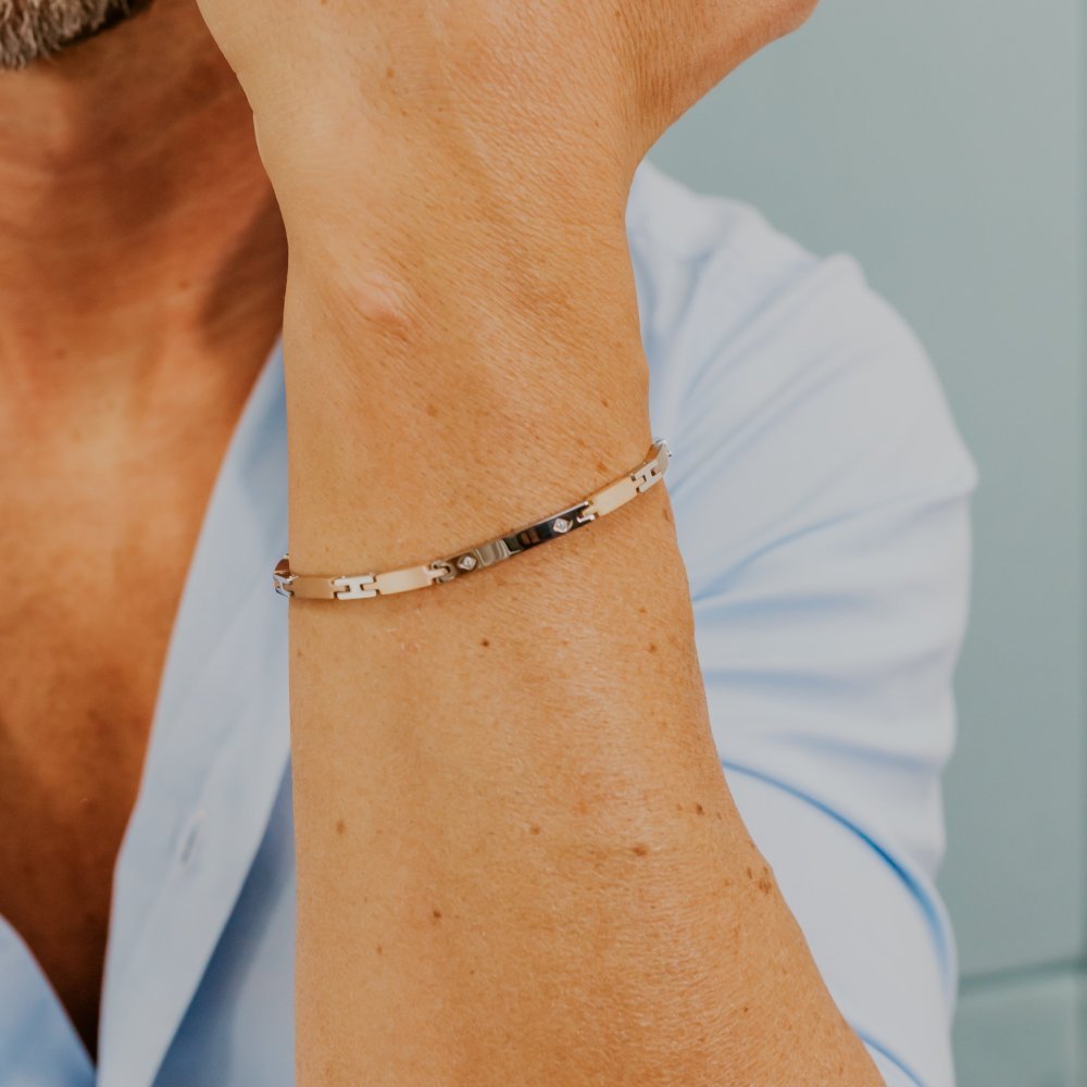 Comete Gioielli - Bracciale Acciaio - Pvd Rosè