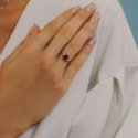 Comete Gioielli - Anello Oro - Diamanti E Rubino