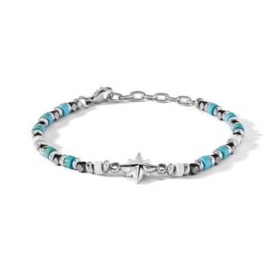 Comete Gioielli - Bracciale Rosa Dei Venti - Acciaio