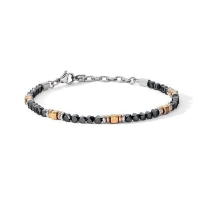 Comete Gioielli - Bracciale Acciaio - Ematite