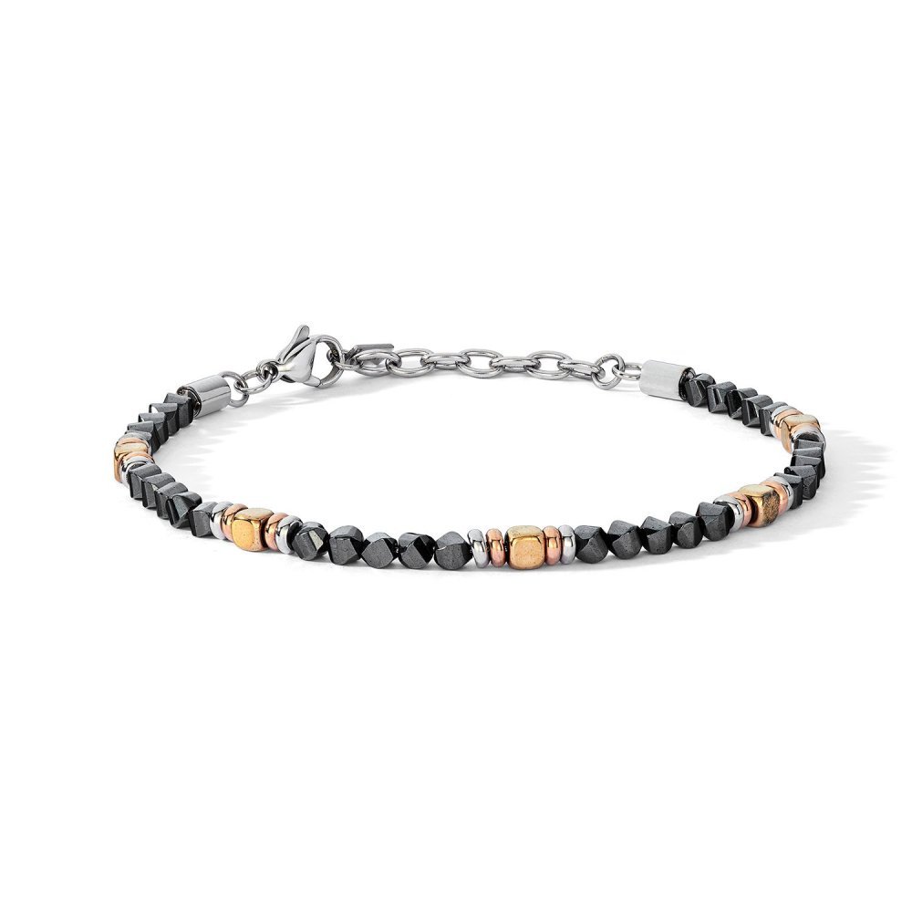 Comete Gioielli - Bracciale Acciaio - Ematite