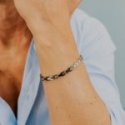 Comete Gioielli - Bracciale In Acciaio - Pvd Nero