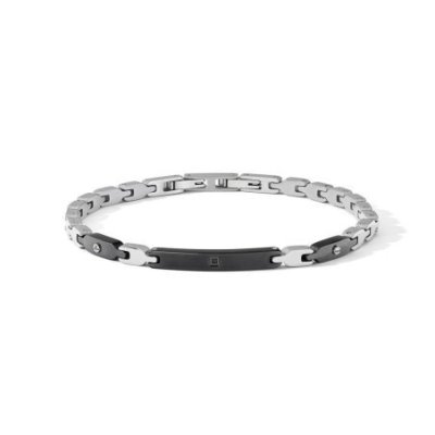 Comete Gioielli - Bracciale In Acciaio - Pvd Nero