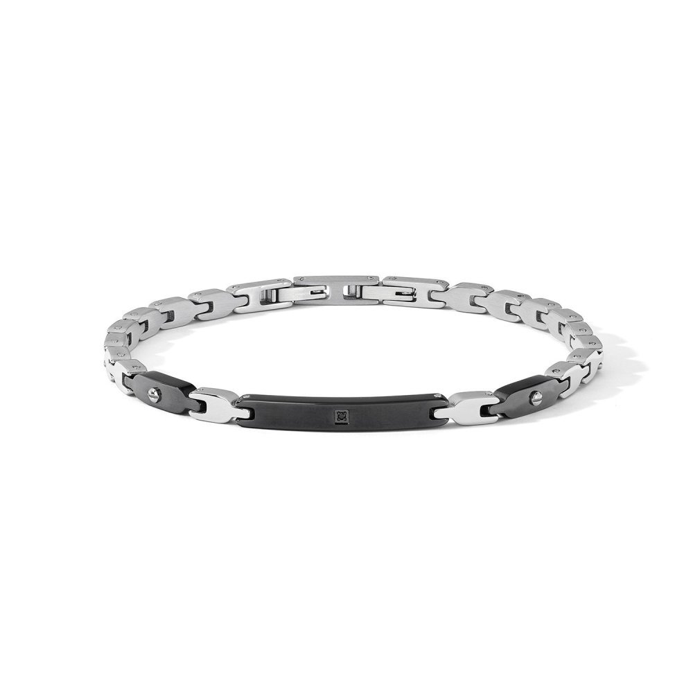 Comete Gioielli - Bracciale In Acciaio - Pvd Nero