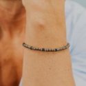 Comete Gioielli - Bracciale Acciaio - Ematite - Pvd Blu