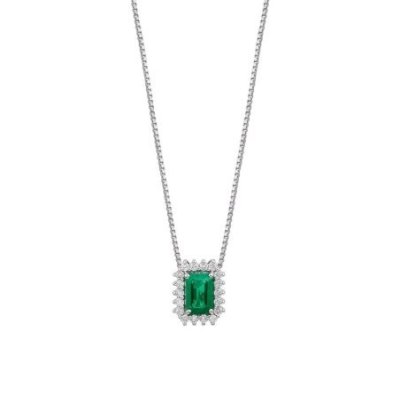 Comete Gioielli - Collana Oro 750‰ - Smeraldo
