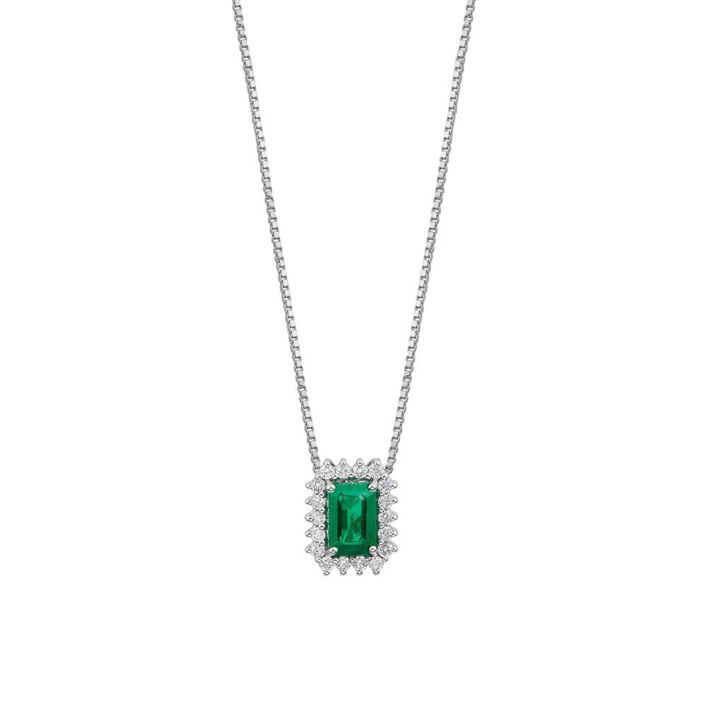 Comete Gioielli - Collana Oro 750‰ - Smeraldo