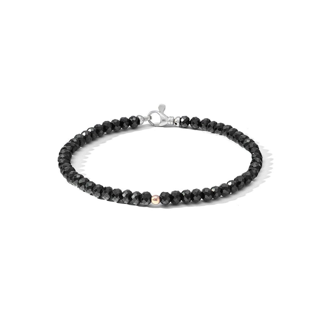 Comete Gioielli - Bracciale Argento - Spinelli Neri