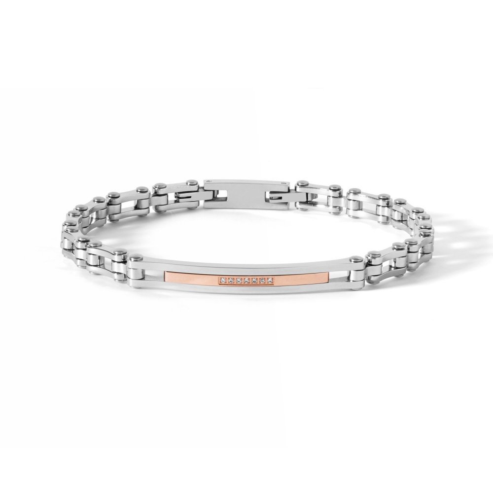 Comete Gioielli - Bracciale Acciaio - Pvd Rosè