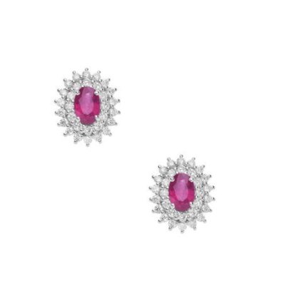 Comete Gioielli - Orecchini Oro - Diamanti - Rubini