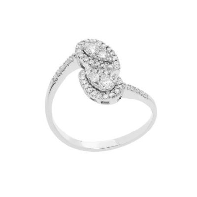 Comete Gioielli - Anello Contrariè - Oro E Diamanti
