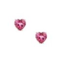 Comete Gioielli - Orecchini Cuore - Oro Rosè - Topazio