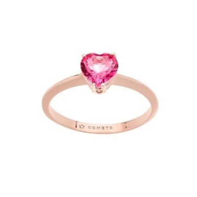 Comete Gioielli - Anello Oro Rosè - Topazio Rosa