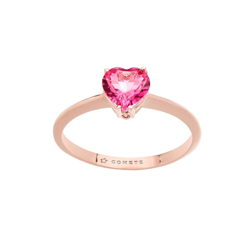 Comete Gioielli - Anello Oro Rosè - Topazio Rosa