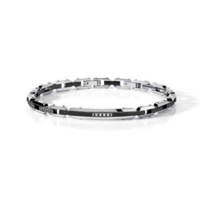 Comete Gioielli - Bracciale Faces - Acciaio - Spinelli
