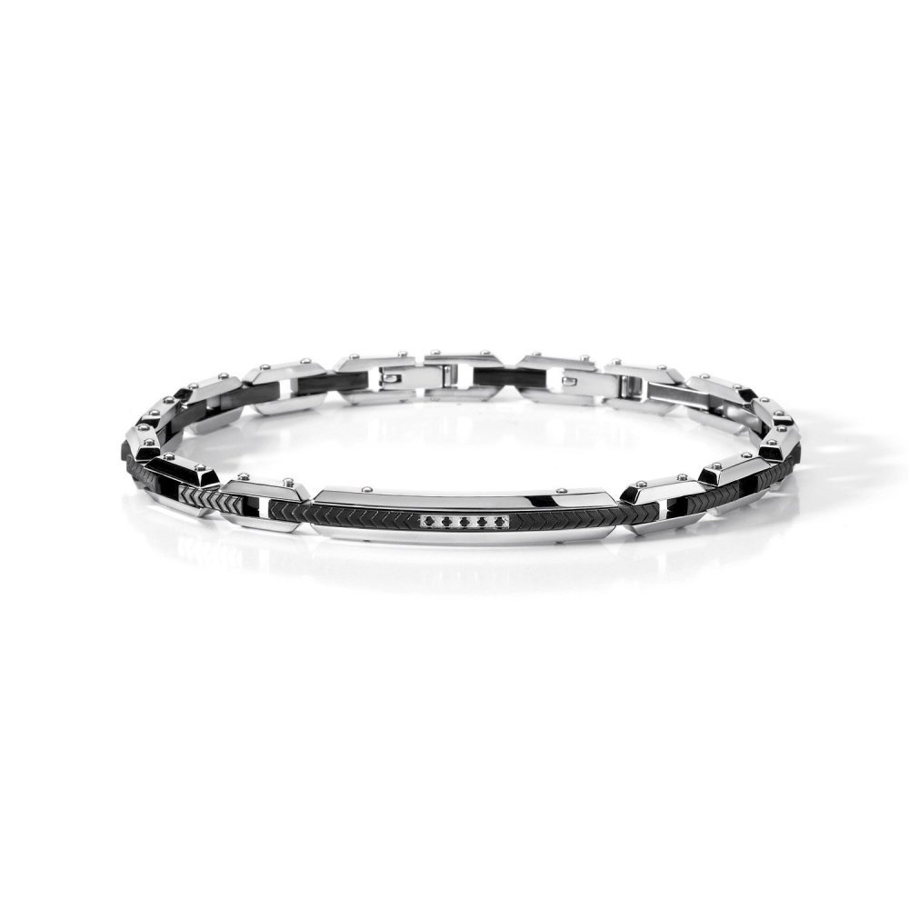 Comete Gioielli - Bracciale Faces - Acciaio - Spinelli