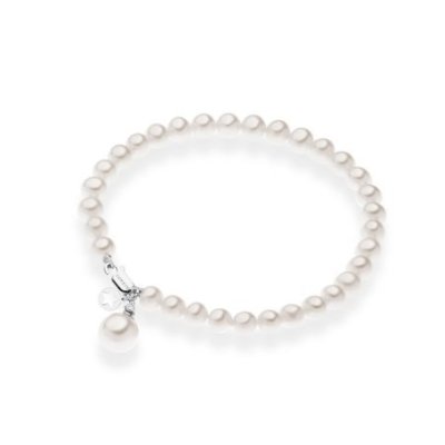 Comete Gioielli - Bracciale Filo Perle - Oro - Diamante
