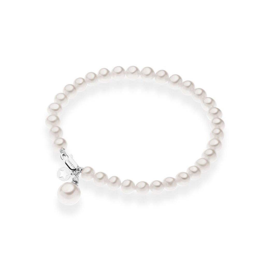 Comete Gioielli - Bracciale Filo Perle - Oro - Diamante