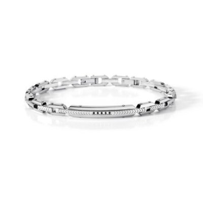 Comete Gioielli - Bracciale Faces - Acciaio - Spinelli