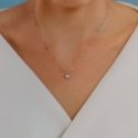 Comete Gioielli - Girocollo Oro Bianco - Diamanti
