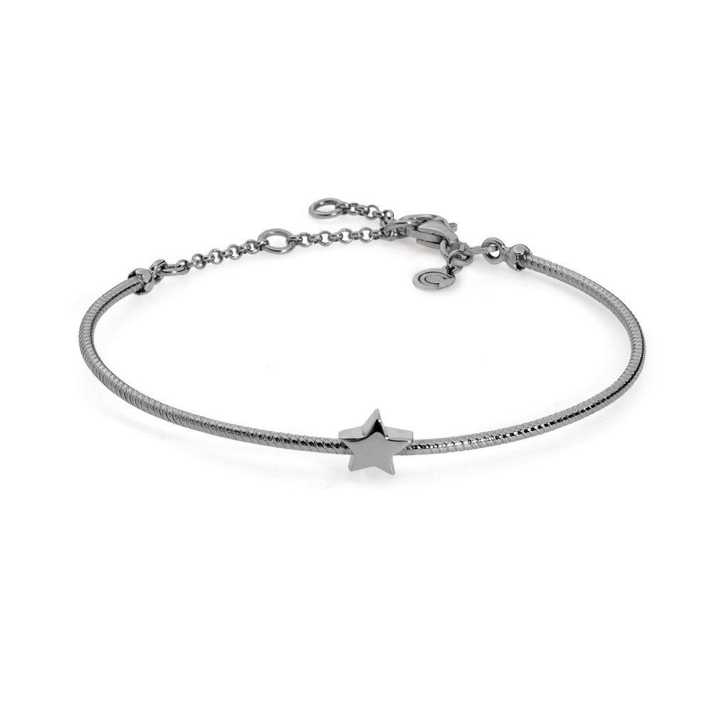 Comete Gioielli - Bracciale Stella - Argento Brunito
