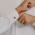 Comete Gioielli - Gemelli Tondi - Acciaio - Diamanti Neri
