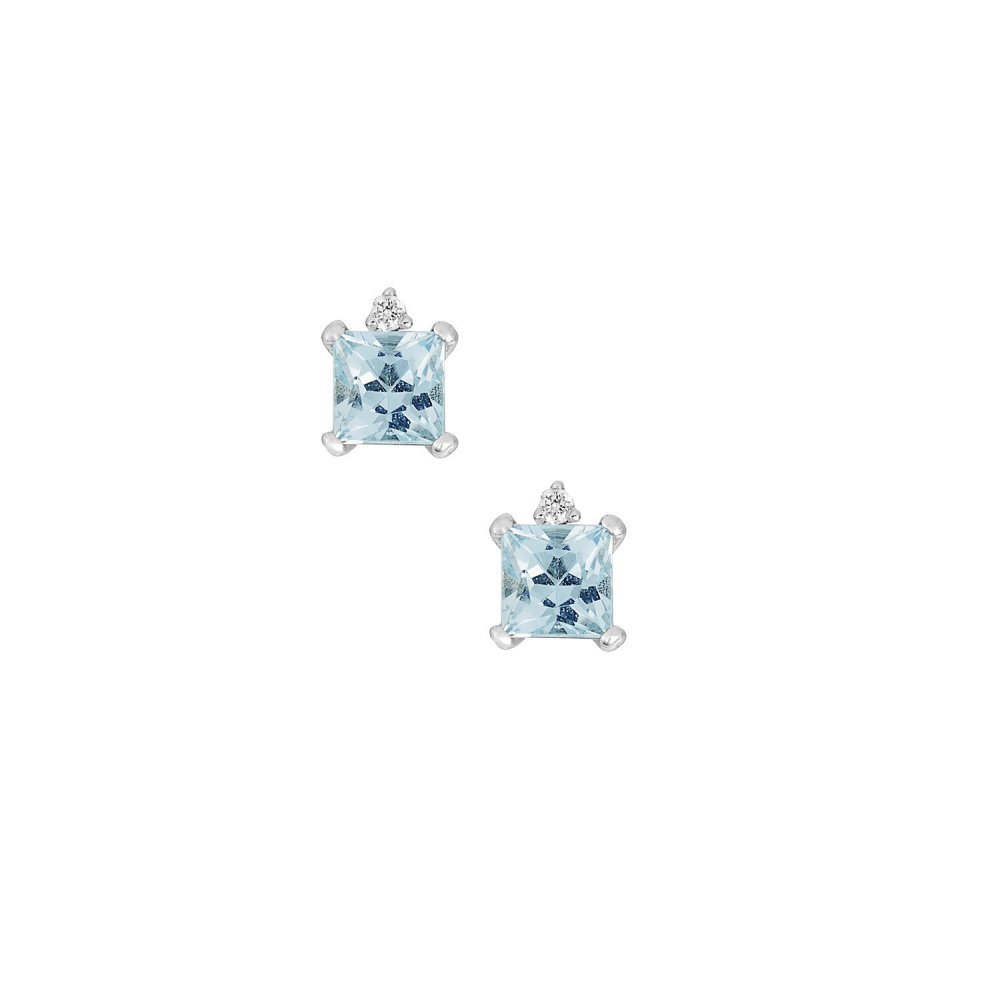 Comete Gioielli - Orecchini Oro Bianco - Diamanti