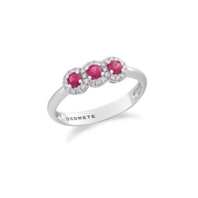 Comete Gioielli - Anello Trilogy - Oro E Diamanti