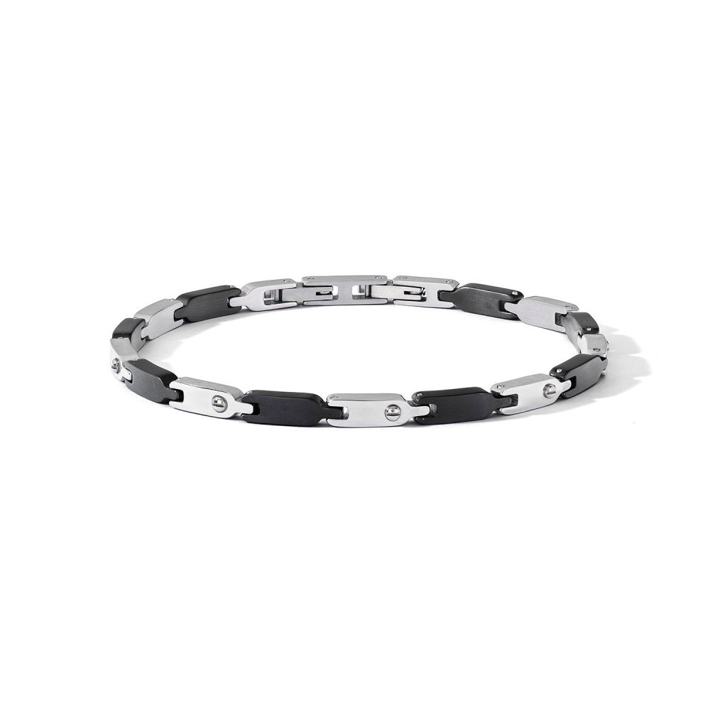 Comete Gioielli - Bracciale In Acciaio - Pvd Nero