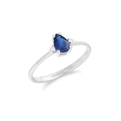 Comete Gioielli - Anello Oro 750 ‰ - Diamanti Zaffiro
