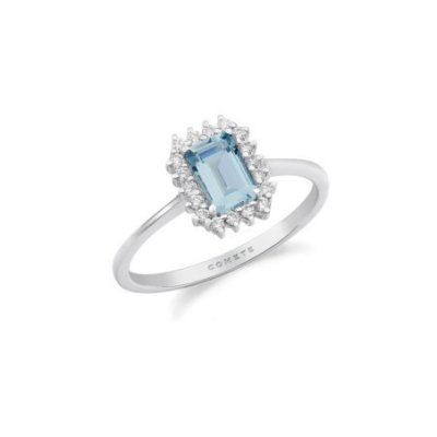Comete Gioielli - Anello Oro Bianco - Diamanti