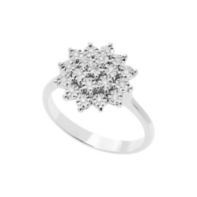 Comete Gioielli - Anello Momenti - Oro Bianco - Diamanti