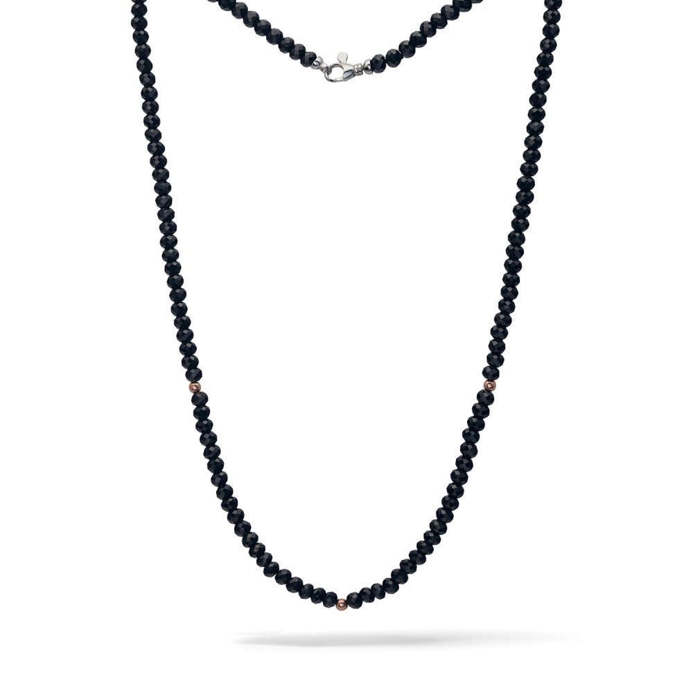 Comete Gioielli - Collana Argento - Spinelli Neri