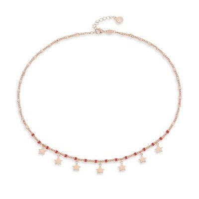 Comete Gioielli - Girocollo Stella - Argento - Rosè