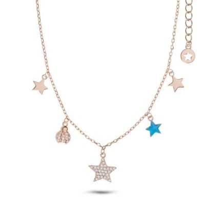 Comete Gioielli - Girocollo Stella - Argento - Zirconi