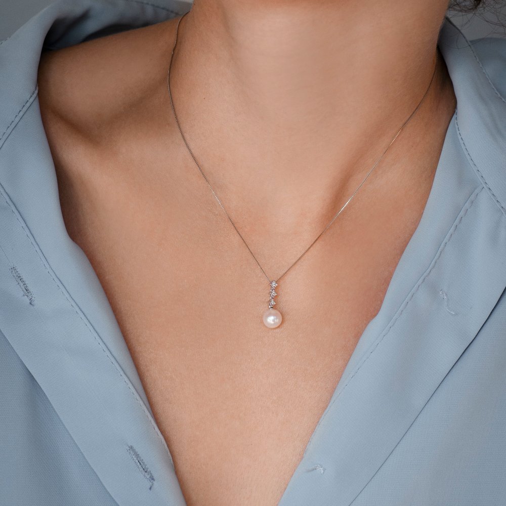 Comete Gioielli - Collana Trilogy - Oro - Diamanti