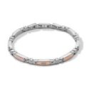 Comete Gioielli - Bracciale In Acciaio - Pvd Rosè