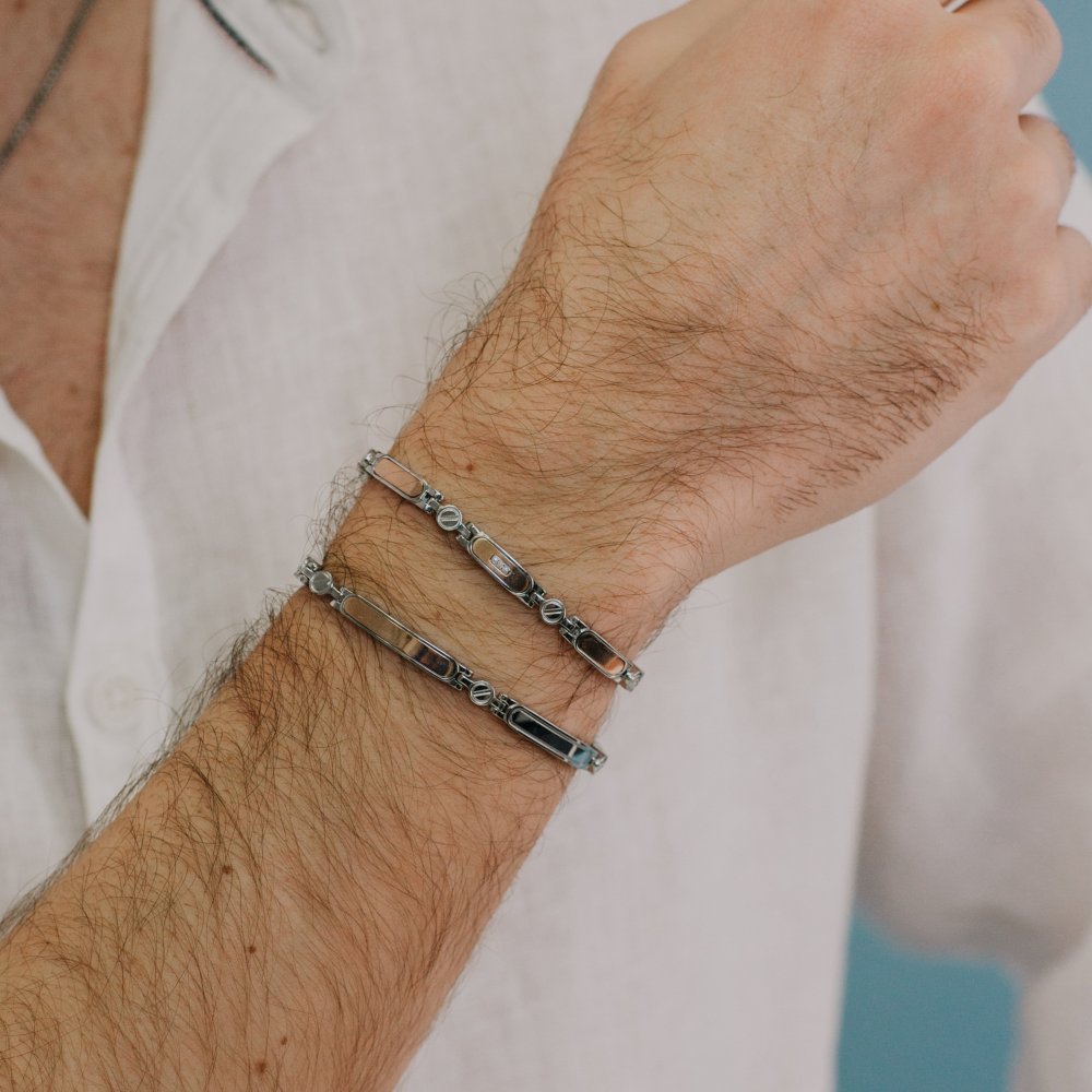 Comete Gioielli - Bracciale In Acciaio - Pvd Rosè