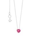 Comete Gioielli - Collana Cuore - Oro Rosè - Topazio