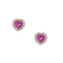 Comete Gioielli - Orecchini Oro - Diamanti - Topazi Rosa