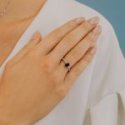 Comete Gioielli - Anello Oro - Diamanti - Zaffiro