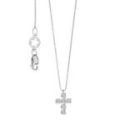 Comete Gioielli - Collana Croce - Oro - Diamanti