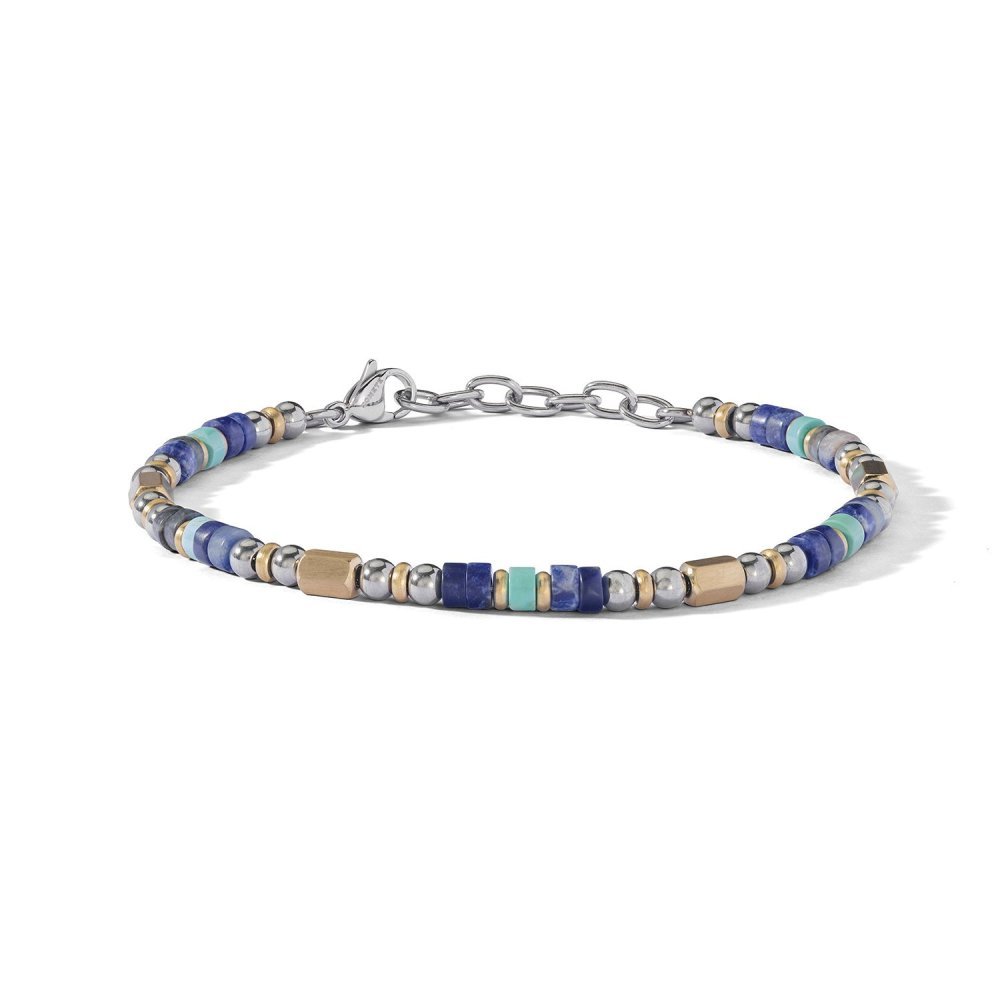 Comete Gioielli - Bracciale Uomo - Acciaio - Pvd Giallo