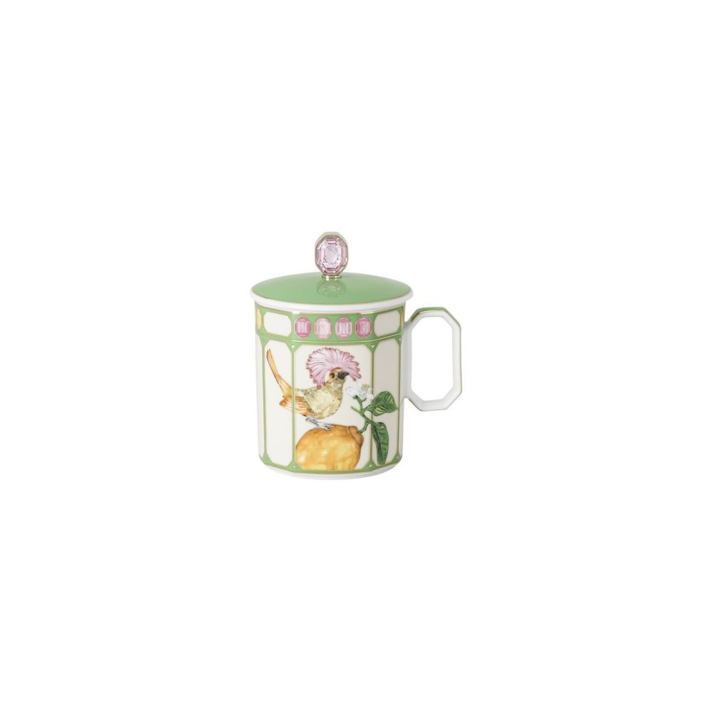 Rosenthal - Swarovski Idyllia - Porcellana - Flycatcher Green