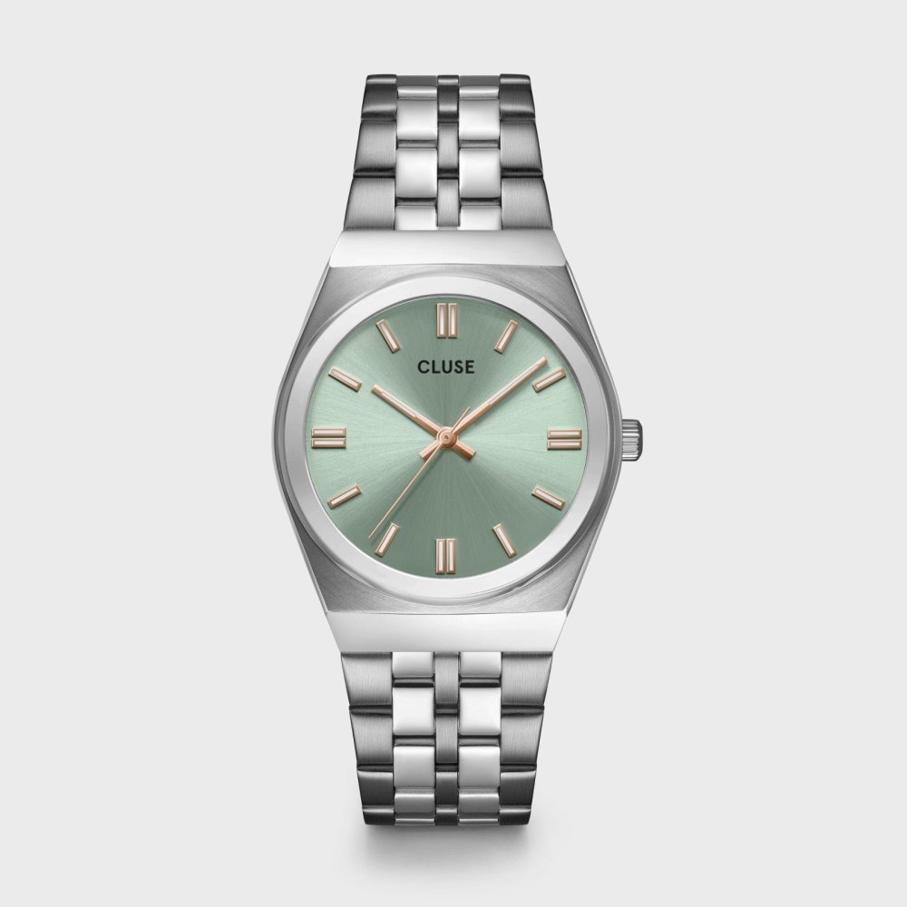 Cluse - Retro 70'S Watch - Acciaio - Verde Salvia