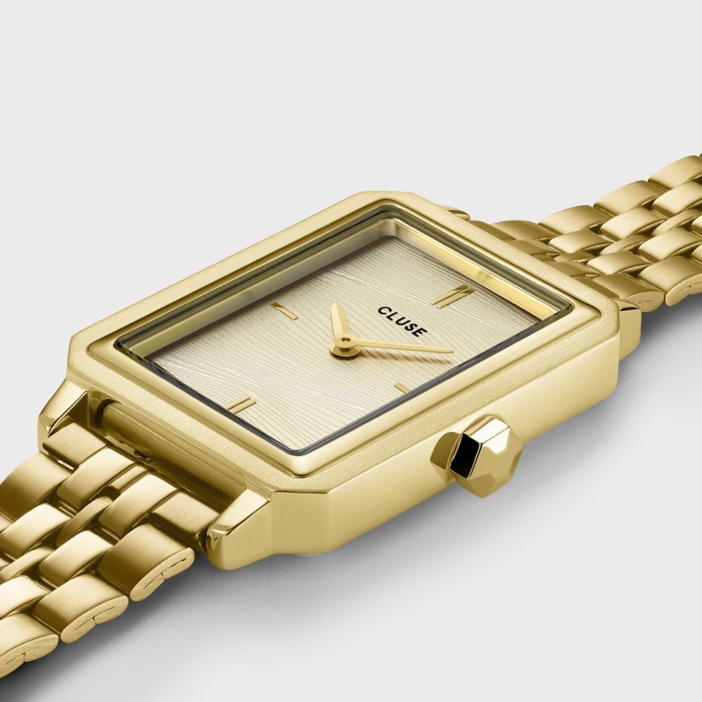 Cluse - Fluette Watch Steel - Oro - Acciaio Inossidabile