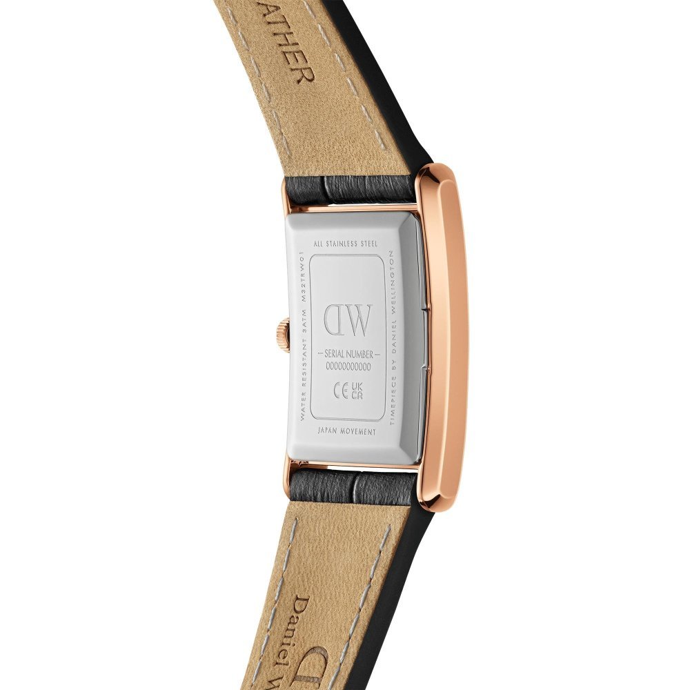 Daniel Wellington - Crocodile Nero Bound - Oro Rosa