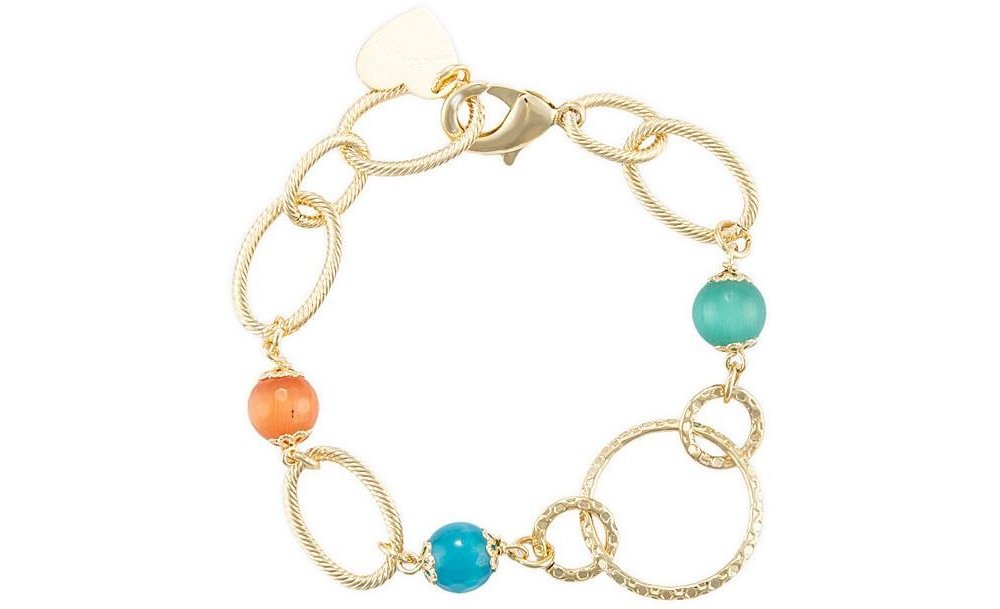 4Us Cesare Paciotti - Bracciale Occhio Di Gatto - Multicolor