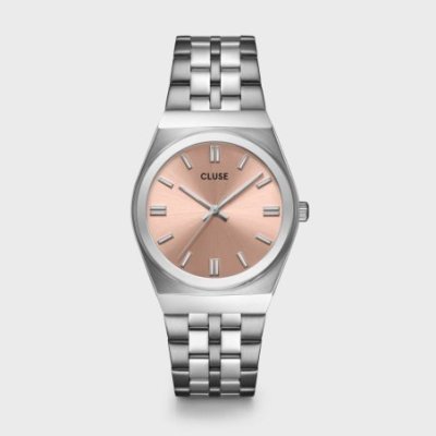 Cluse - Retro 70'S Watch - Acciaio - Salmone